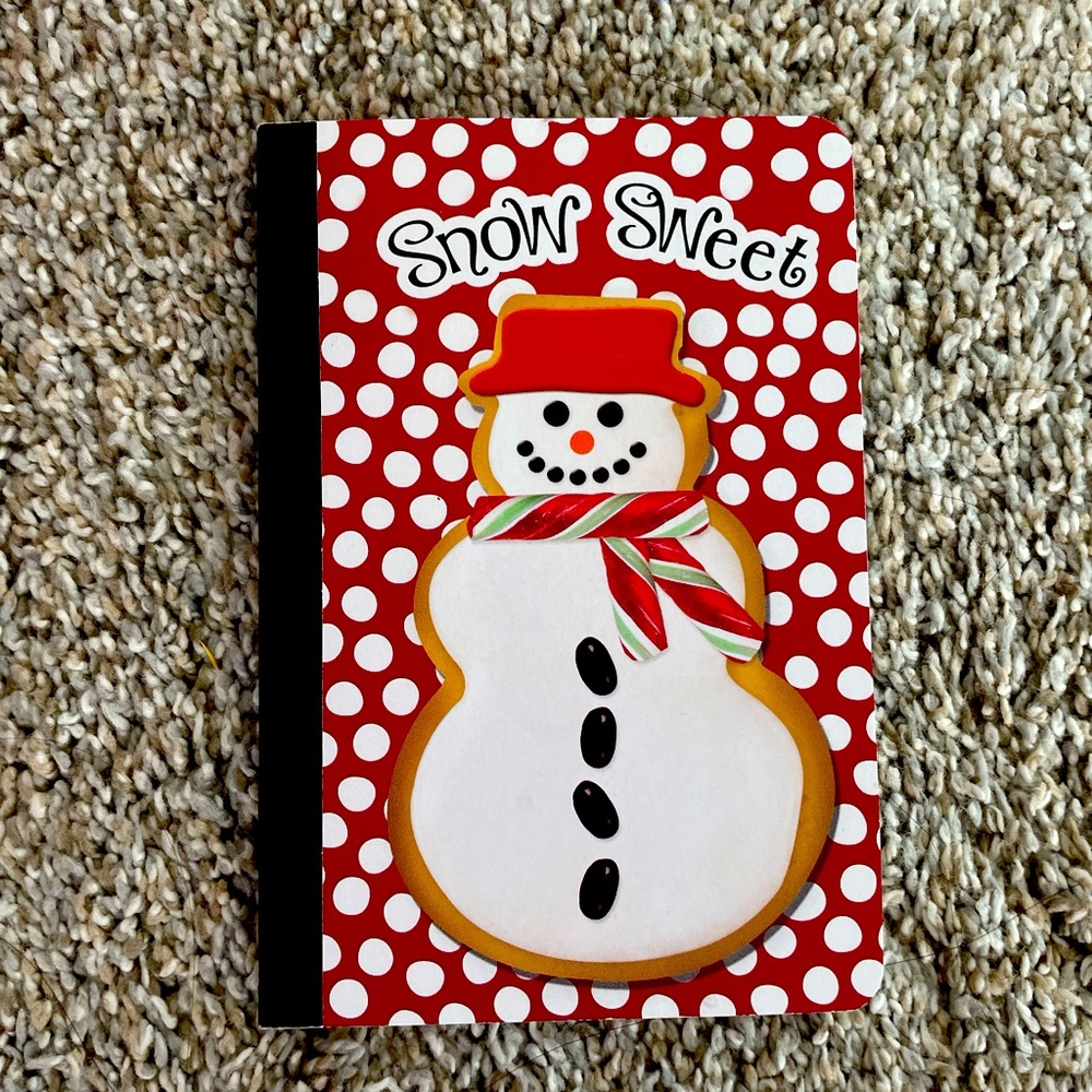 Snow Sweet Notebook